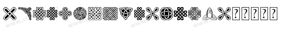 CelticKnot-3ZEX字体转换