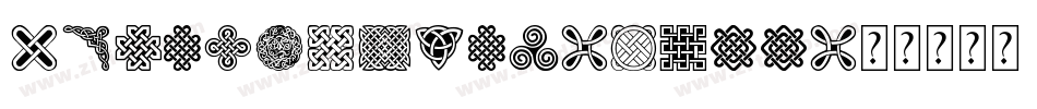 CelticKnots-Bq55字体转换