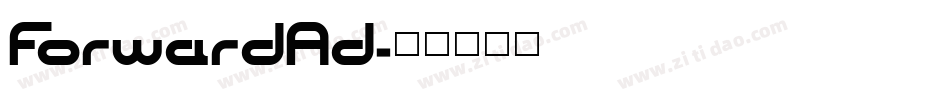 ForwardAd字体转换