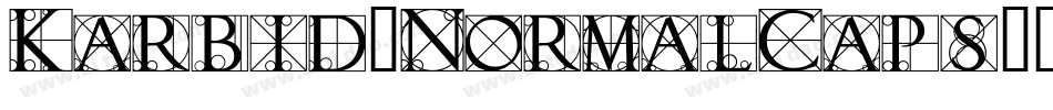 Karbid-NormalCaps字体转换