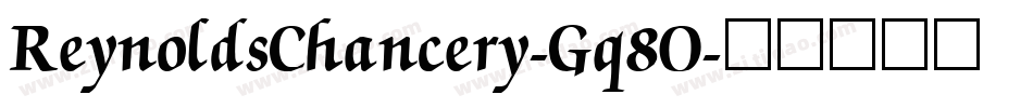 ReynoldsChancery-Gq8O字体转换