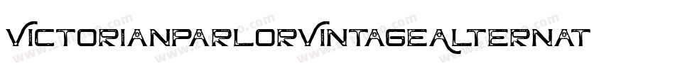 VictorianParlorVintageAlternateFree-Yoe4字体转换 VictorianParlorVintageAlternateFree-Yoe4字体转换