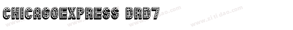 ChicagoExpress-dRd7字体转换