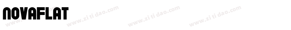 NovaFlat字体转换