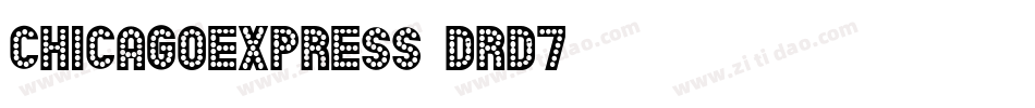 ChicagoExpress-dRd7字体转换