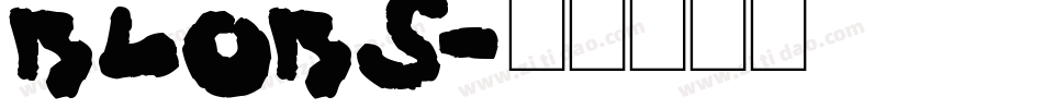 blobs字体转换