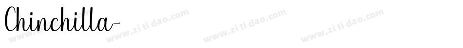 Chinchilla字体转换