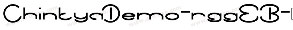 ChintyaDemo-rggEB字体转换