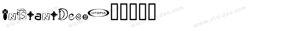 InstantDeco字体转换
