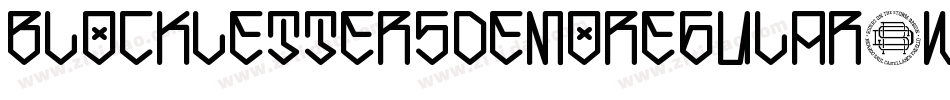 BlockLettersDemoRegular-wX4Z字体转换