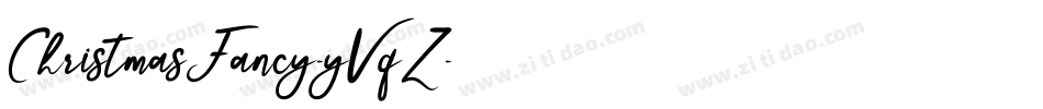 ChristmasFancy-yVqZ字体转换