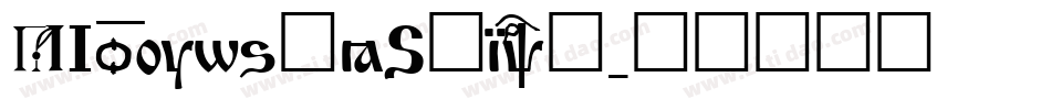 AIBouwsmaScript字体转换