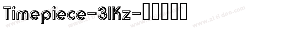 Timepiece-3lKz字体转换