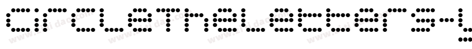CircleTheLetters-yjMY字体转换