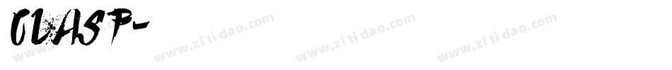 clasp字体转换