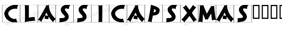 ClassiCapsXmas字体转换