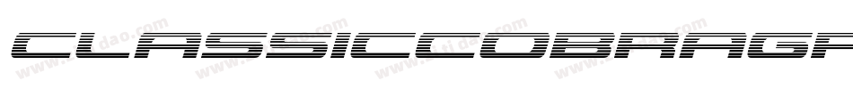 ClassicCobraGradientItalic-l1Aq字体转换