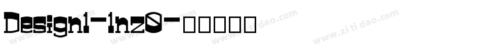 Design1-1nz0字体转换