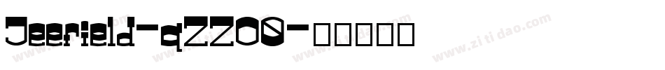 Jeefield-qZZO0字体转换