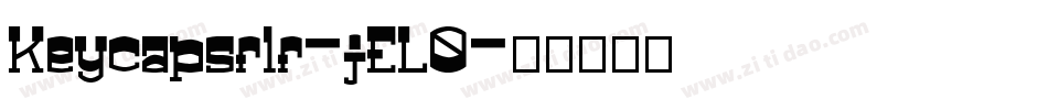 Keycapsflf-jEL0字体转换