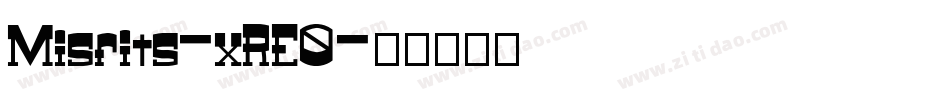 Misfits-xRE0字体转换