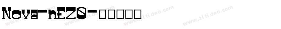 Nova-nEZ0字体转换