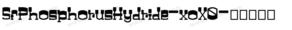 SfPhosphorusHydride-xoX0字体转换