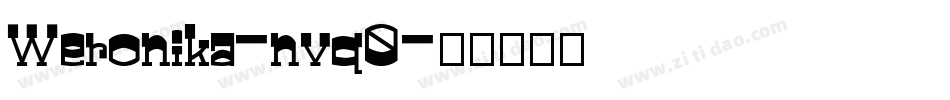Weronika-nvq0字体转换