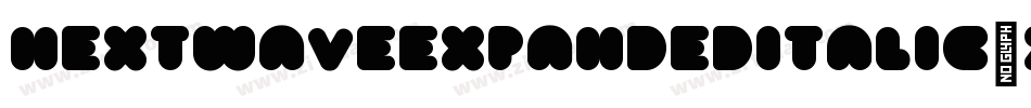 NextwaveExpandedItalic-2Ape字体转换