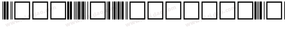 Free3Of9ExtendedRegular-RvDe字体转换
