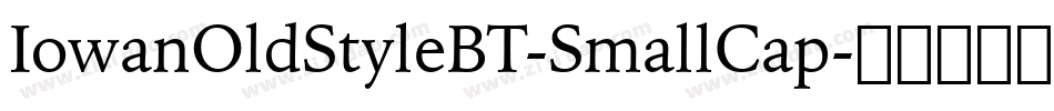IowanOldStyleBT-SmallCap字体转换
