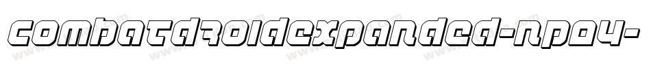 CombatDroidExpanded-nP04字体转换