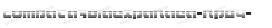 CombatDroidExpanded-nP04字体转换