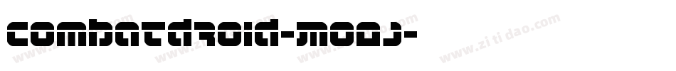 CombatDroid-Mo0J字体转换
