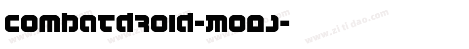 CombatDroid-Mo0J字体转换