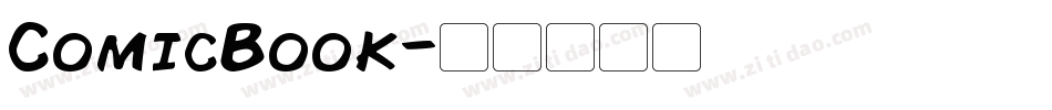ComicBook字体转换