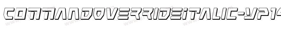 CommandOverrideItalic-Yp14字体转换