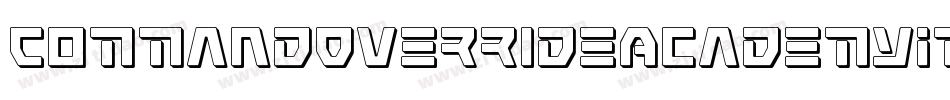 CommandOverrideAcademyItal-rLO9字体转换