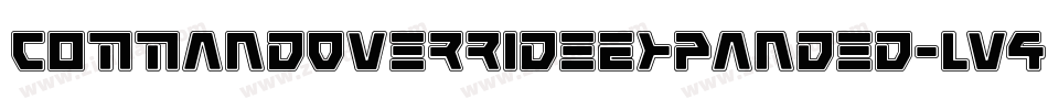 CommandOverrideExpanded-lv40字体转换