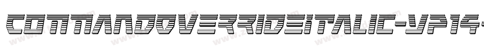 CommandOverrideItalic-Yp14字体转换