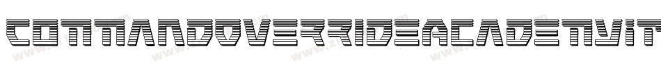 CommandOverrideAcademyItal-rLO9字体转换