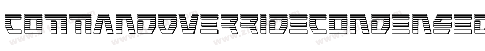 CommandOverrideCondensed-2pJw字体转换