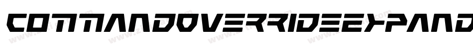 CommandOverrideExpandedItal-n7e0字体转换
