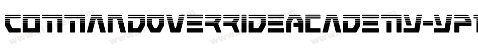 CommandOverrideAcademy-Yp18字体转换