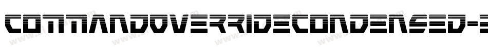 CommandOverrideCondensed-2pJw字体转换
