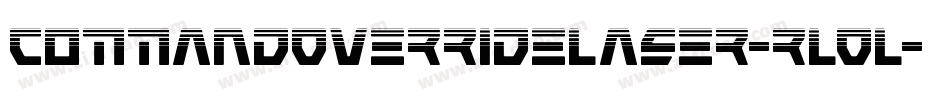 CommandOverrideLaser-rLOL字体转换