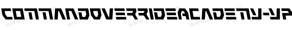 CommandOverrideAcademy-Yp18字体转换
