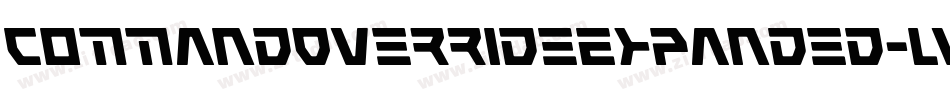 CommandOverrideExpanded-lv40字体转换