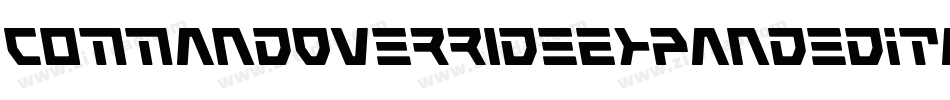 CommandOverrideExpandedItal-n7e0字体转换