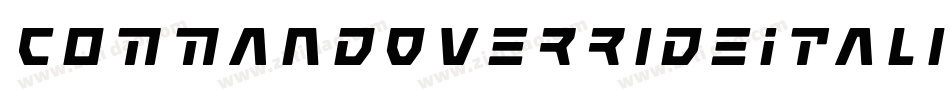 CommandOverrideItalic-Yp14字体转换